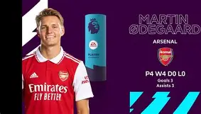 阿森纳英超击败富勒姆厄德高远射得手